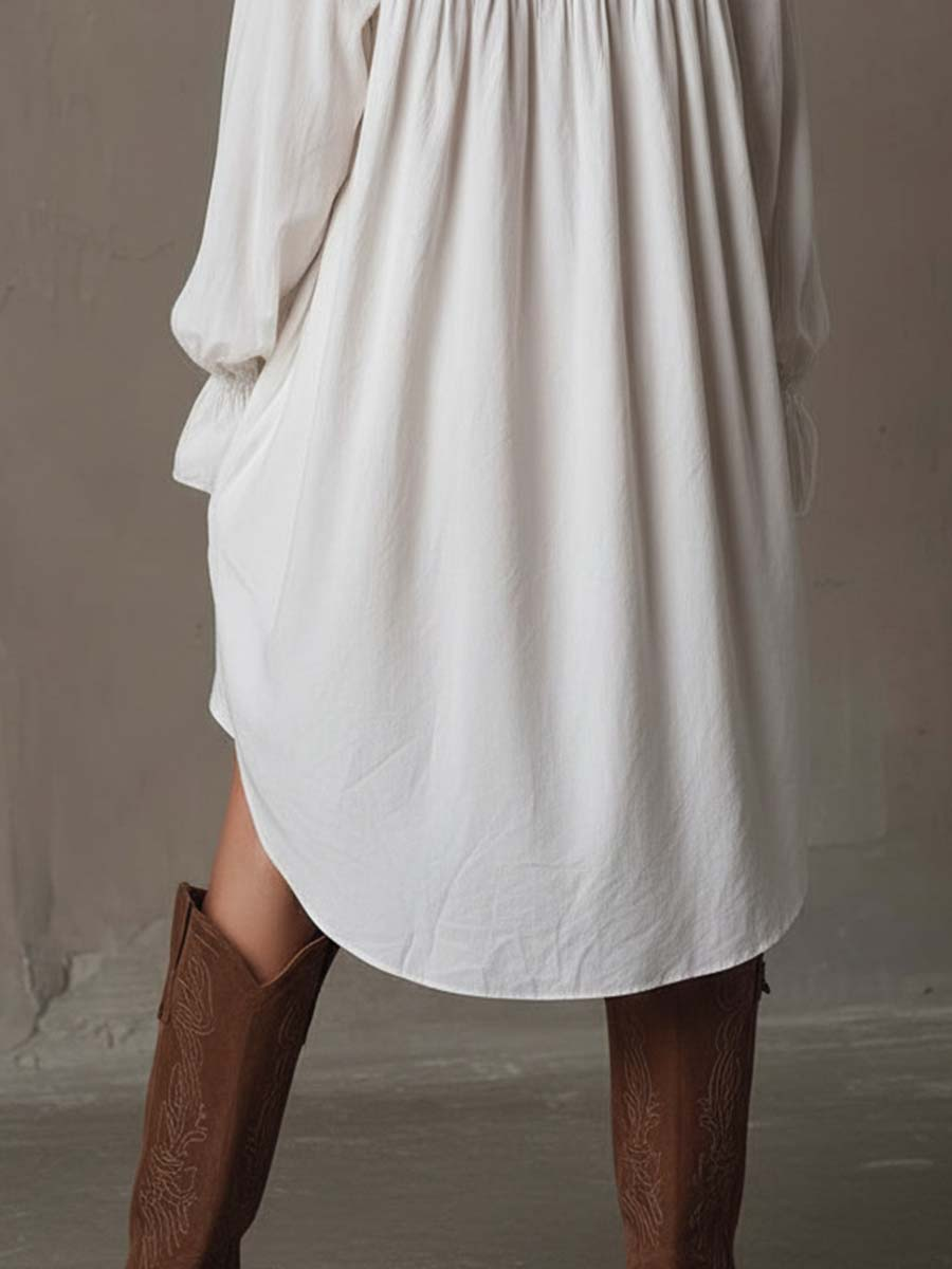 VESTIDO ALBA BOHO MINI