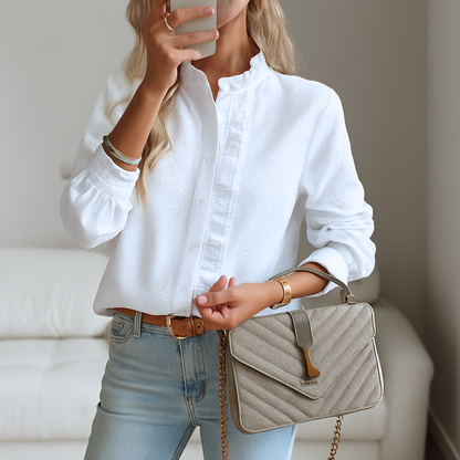 BLUSA VOLANTE SOFT