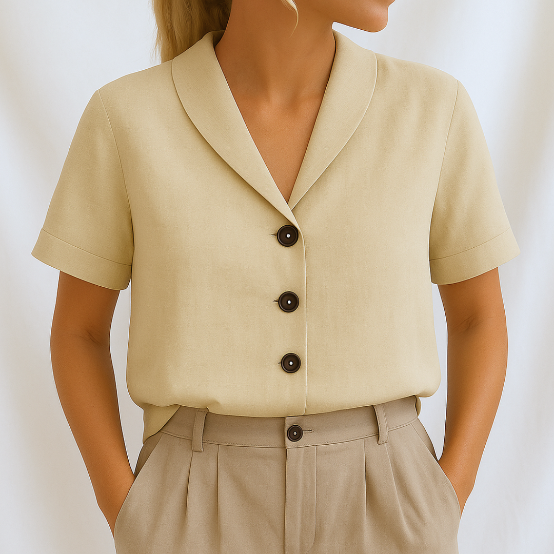 BLUSA LINEN MINIMAL